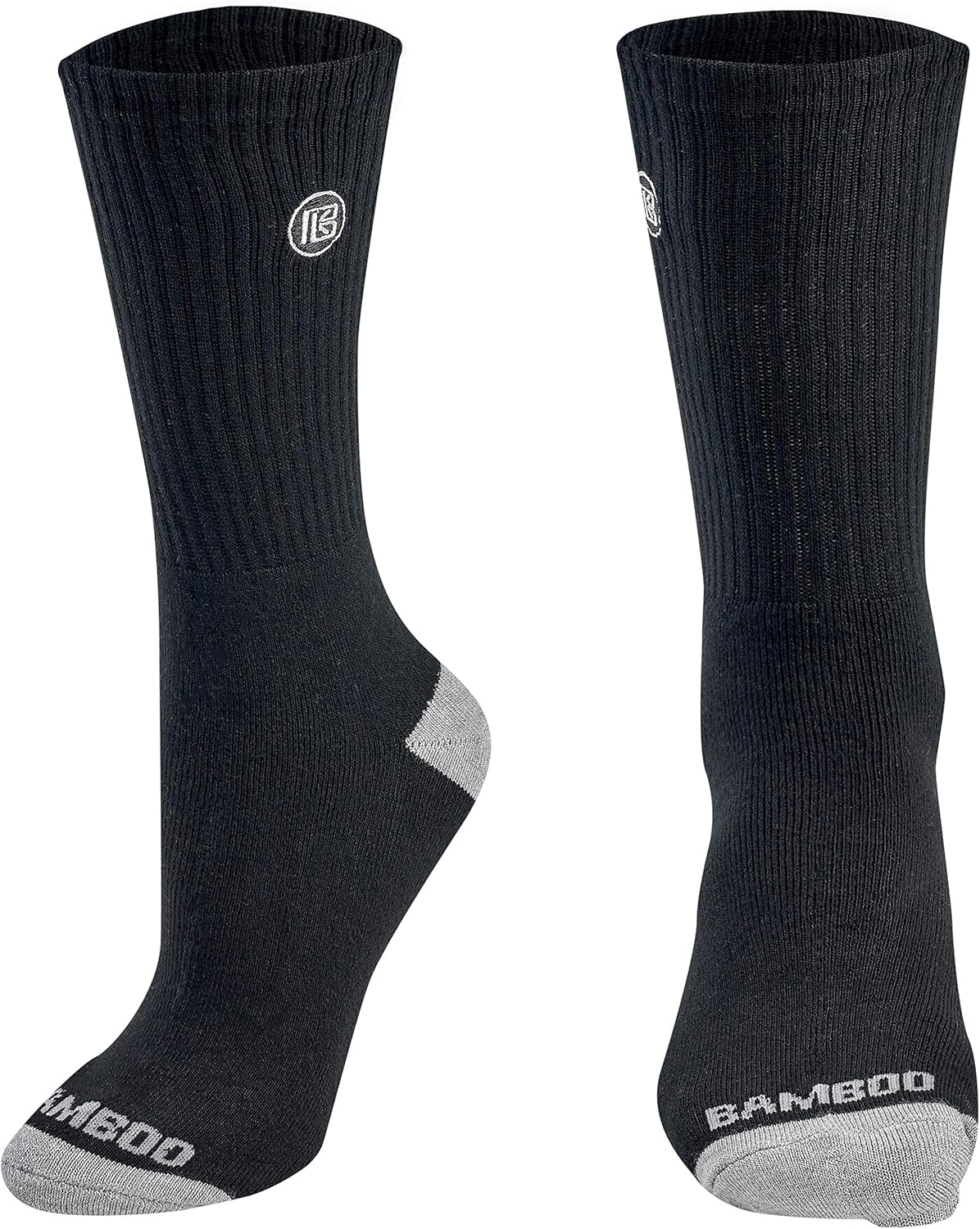 Comfortable Bamboo Rayon Crew Socks