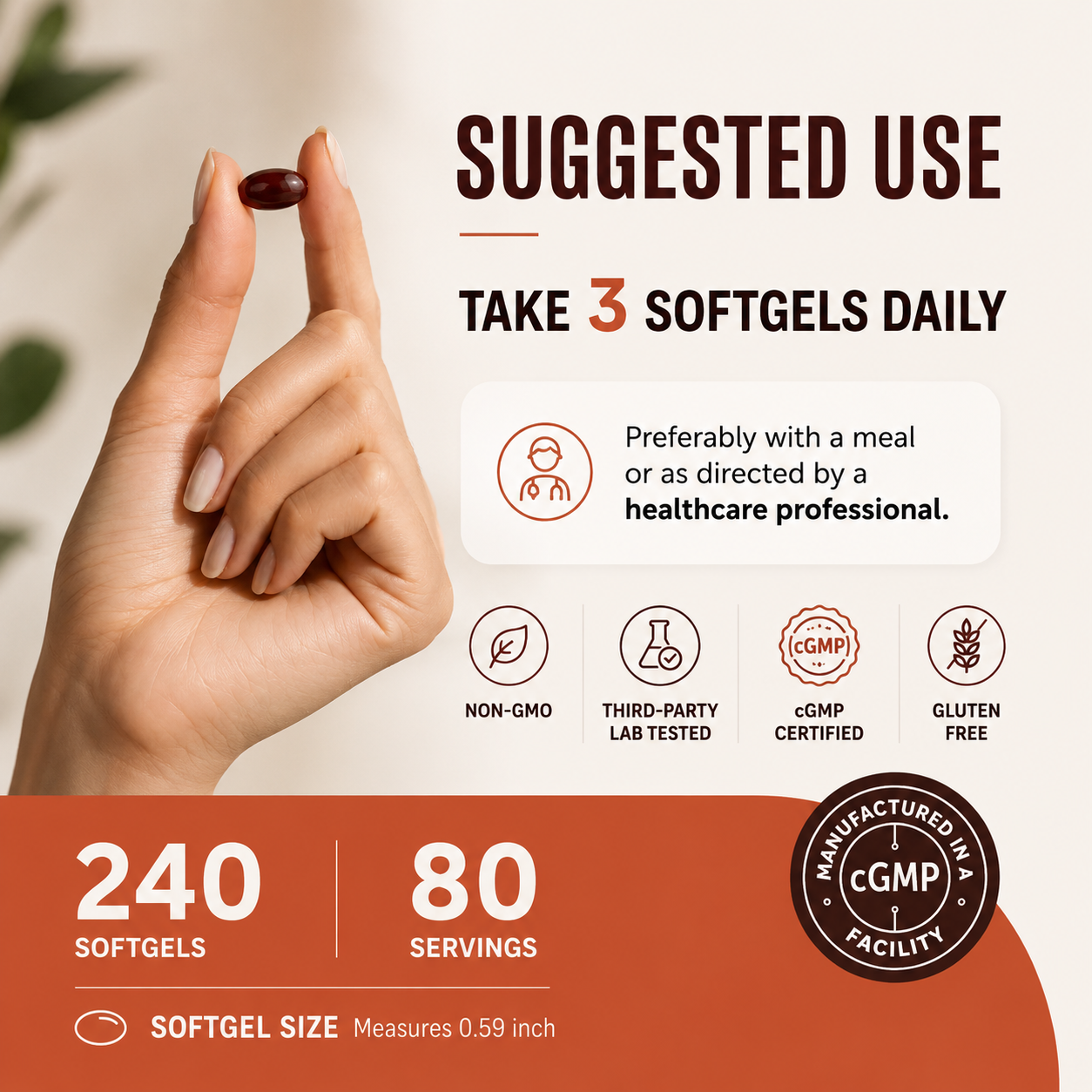 Rylo Testosterone+ Advanced 240 Softgels