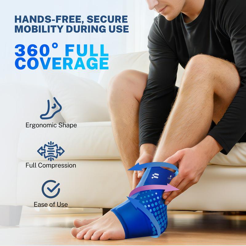 Comforting Ankle Ice Pack Wrap