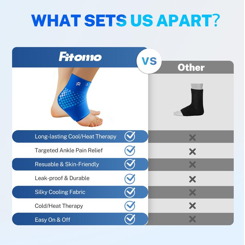 Comforting Ankle Ice Pack Wrap