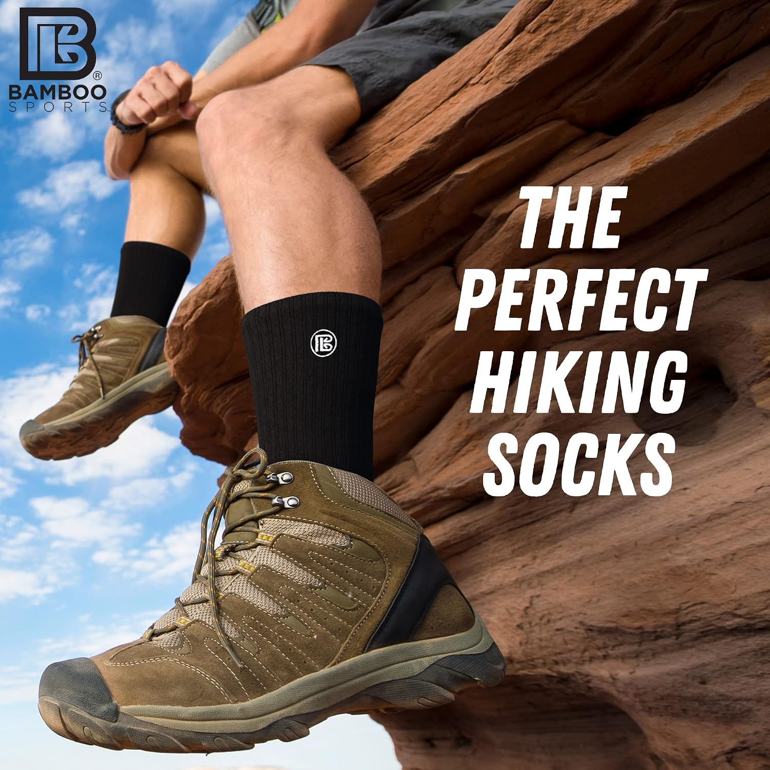 Comfortable Bamboo Rayon Crew Socks