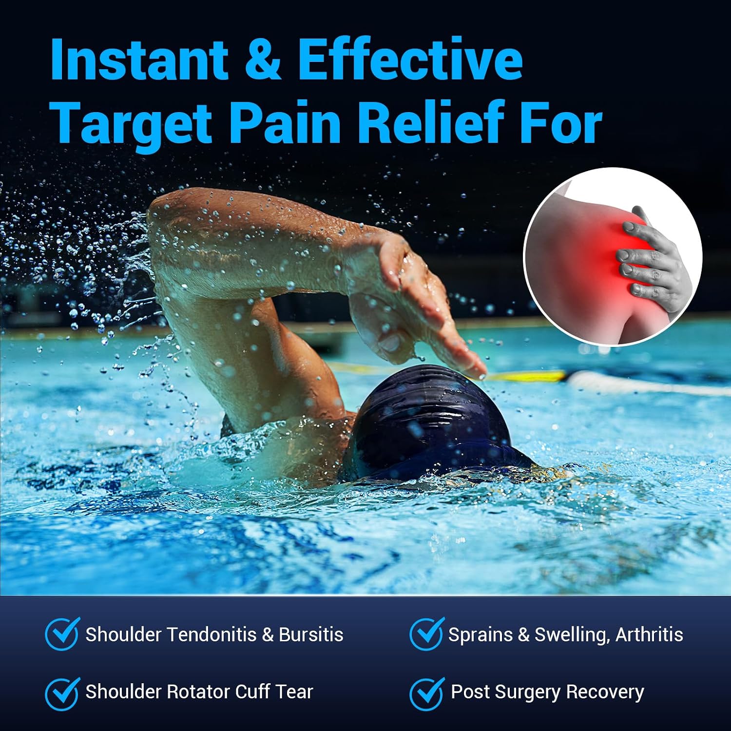 Comfy Shoulder Ice Pack Therapy Wrap