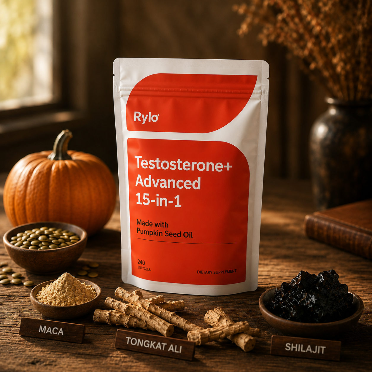 Rylo Testosterone+ Advanced 240 Softgels
